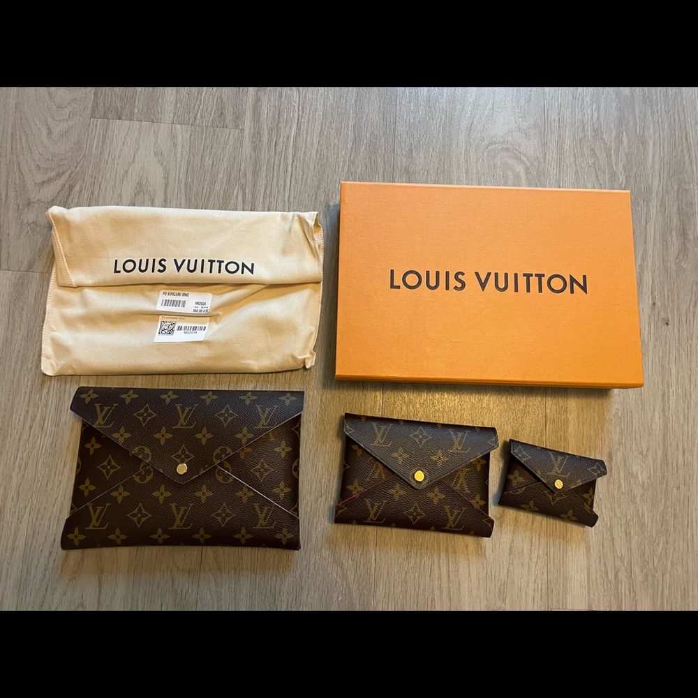 Louis Vuitton Monogram Kirigami Pochette set